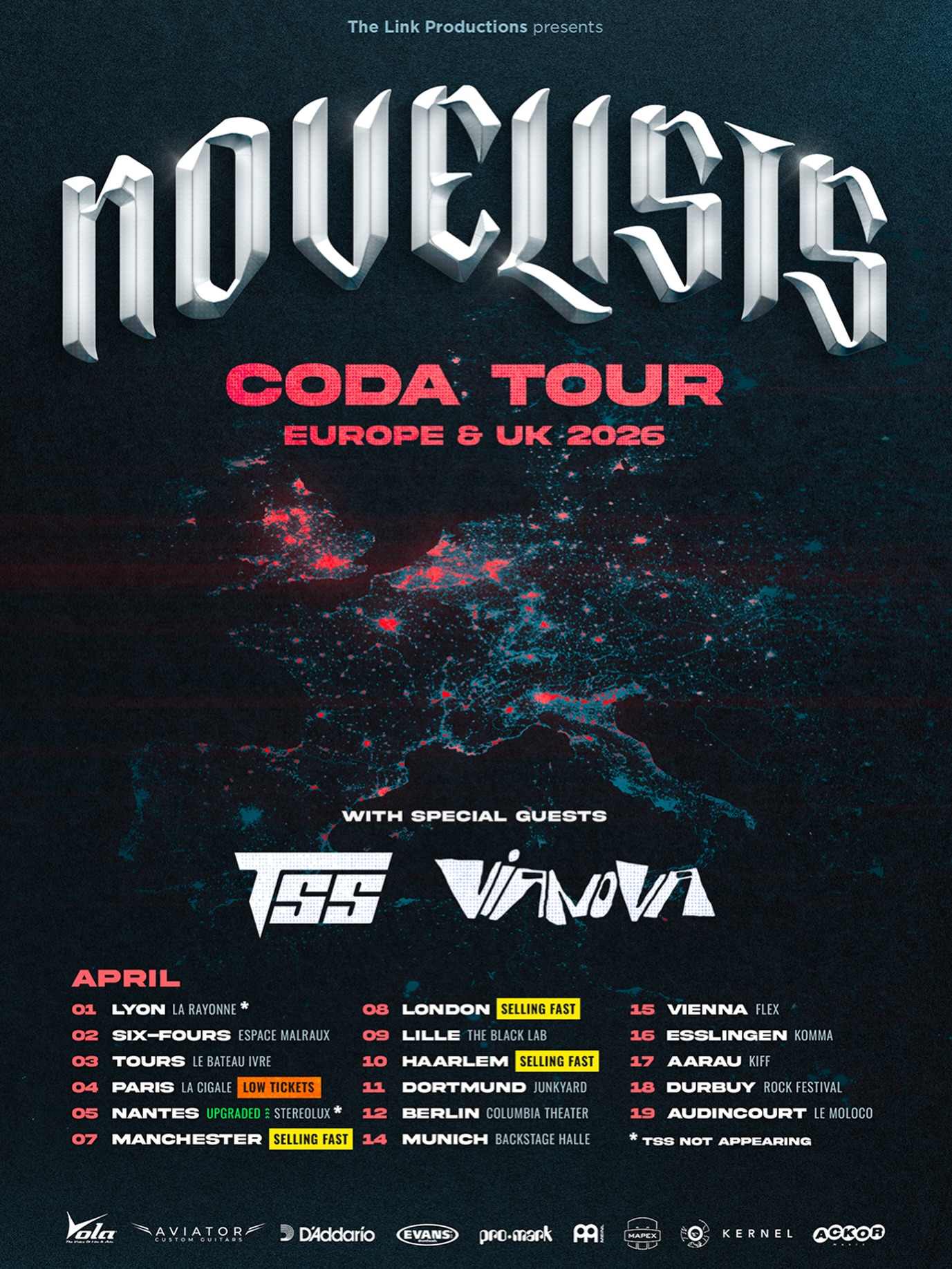 TSS Tour Poster 2026